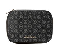 Carlo Colucci - Borsa Cosmetica Classica Cracogna - - Bags - Uomo - Nero - ONE SIZE