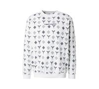 Carlo Colucci Felpa 'Faistnauer' blu ultramarino / bianco Uomo Carlo Colucci M