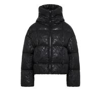 Carlo Colucci - Giacca Oversize Imbottita con Badge Unico - - Jackets - Donna - Nero - S