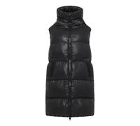 Carlo Colucci - Gilet Lungo Trapuntato - - Jackets - Donna - Nero - L