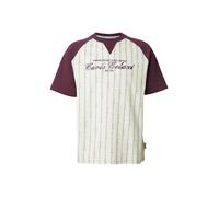 Carlo Colucci Maglietta 'Fara' crema / mora Uomo Carlo Colucci M