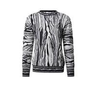 Carlo Colucci Pullover 'Fanti' grigio / nero / bianco Uomo Carlo Colucci L