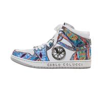 Carlo Colucci - Sneaker Alta Maglia - - Shoes - Uomo - Multicolore - 43 EU