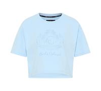Carlo Colucci - T-shirt Cropped Oversize - - Tops - Donna - Blu - XS