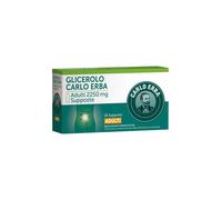 Carlo Erba - Glicerolo supposte adulti - 18 supposte da 2250 mg