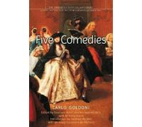 Carlo Goldoni Five Comedies (Copertina rigida) Lorenzo Da Ponte Italian Library