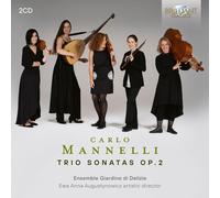 Carlo Mannelli Carlo Mannelli: Trio Sonatas, Op. 2 (CD) Album