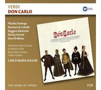 Giuseppe Verdi – Don Carlo – CD – Direttore Carlo Maria Giulini, Domingo, Caballé