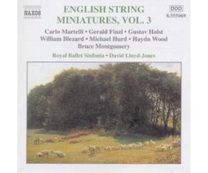 Carlo Martelli English String Miniatures, Vol. 3 (CD) Album