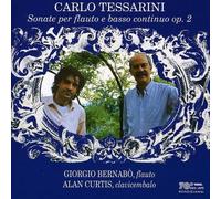 Carlo Tessarini Sonatas For Transverse Flute Op.2 (CD)