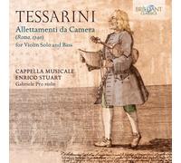 Carlo Tessarini Tessarini: Allettamenti Da Camera for Violin Solo and Bass (CD)