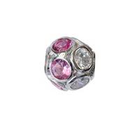 CarloBiagi BBSCZP04HPC Charm Perla Zirconia Sfera in Argento 925 925