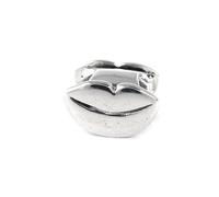CarloBiagi Bead Bacio Bocca 925 ECHT Argento Charm Elemento BBS221