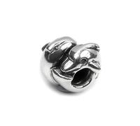CarloBiagi Bead Delphin 925 ECHT Argento Charm Elemento BBS046