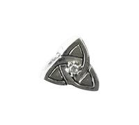 CarloBiagi Bead Nodo 925 ECHT Argento Charm Gioiello Zirkonia Elemento BBSCZ43C