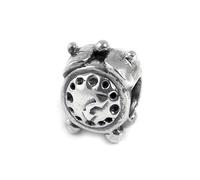 CarloBiagi Bead Orologio 925 ARGENTO VERO Charm Elemento BBS085