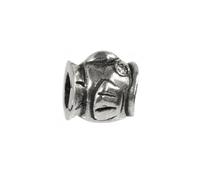 CarloBiagi Bead Pesce 925 ORO ARGENTO Charm Gioiello Elemento Zirkonia BBSCZ57C