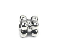 CarloBiagi Charm Perla Cane Osso Bead BBS049 Argento 925 Elemento Gioiello