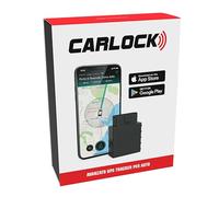 CARLOCK: Antifurto Auto, 4G GPS Tracker in Tempo Reale con Sistema di Allarme tramite Smartphone, con Dispositivo e App, Preciso e Facile da Usare