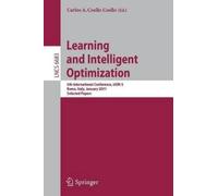Carlos A. Coello-Coello Learning and Intelligent Optimization (Tascabile)