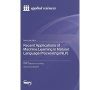 Carlos A Iglesi Recent Applications of Machine Learning in Na (Copertina rigida)