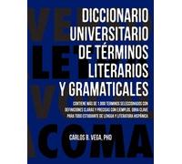 Carlos B Vega Diccionario Universitario de Terminos Literarios Y Gra (Tascabile)