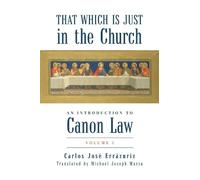 Carlos José Err That Which Is Just in the Church: An Introduc (Copertina rigida)