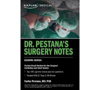 Carlos Pestana Dr. Pestana's Surgery Notes, Seventh Edition: Pocket- (Tascabile)