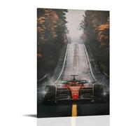 Carlos Sainz Jr. Car - Poster decorativo da parete, per soggiorno, camera da letto, decorazione moderna per camera da letto, 20 x 30 pollici (50 x 75 cm)