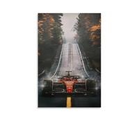 Carlos Sainz Jr. Car Poster decorativo da parete, per soggiorno, camera da letto, decorazione moderna per camera da letto, 40 x 60 cm
