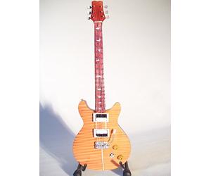 CARLOS SANTANA - Replica PRS II - chitarra in miniatura mini guitar
