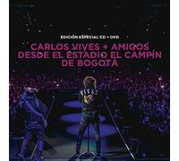 Carlos Vives - Carlos Vives + Amigos Desde El Estadio El Camp¡n De Bogot [CD+DVD]