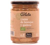 Carlota Organic Guiso De Lentejas y Quinoa 425g