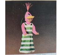 CARLOTTA ABITO COSTUME CARNEVALE VINTAGE TG. 2 CASARINI 1985 RAI POMPEO