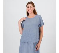 Carlotta Neri Blusa a maniche corte in lino