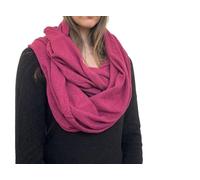 Carlotta Neri Scaldacollo Donna Invernale Made In Italy Ideale Per I Regali Natale - 3 Colori - Taglia Unica - Con Lana Merinos e Cashmere - Accessori Eleganti E Moderni (Bouganville)