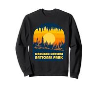 Carlsbad Caverns National Park Retro Tramonto Felpa