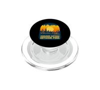 Carlsbad Caverns National Park Retro Tramonto PopSockets PopGrip per MagSafe