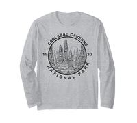 Carlsbad Caverns, Parco Nazionale, Design Vintage caverna Maglia a Manica