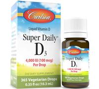 Carlson Labs, Super Daily D3, Depot, 4000IU, 10,3 ml - spedizione lampo