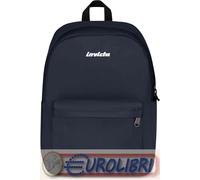 Invicta Zaino Scuola Carlson Plain, Blu, 24 L, Monoscomparto, Tasca interna con zip, Tasche laterali portaborraccia, Scomparto porta pc ablet, Scuola media e superiore, Ragazzo, Ragazza