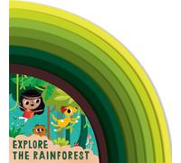 Carly Madden Explore the Rainforest (Libro di cartone)
