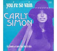 Carly Simon - You're so vain/His friends.. (1972) / Vinyl single [Vinyl-Single 7'']