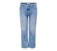 CARMAKOMA CARWILLY Jeans a Vita Alta, vestibilità Larga, Jeans Skinny Fit, Denim Azzurro, 16, Blu Denim Chiaro., 48