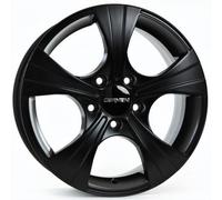 Carmani CA116516H450BM Bolt Circle 5.00 x 112.00 offset 50 Hub centraggio 57.10 design 11 Rush, nero opaco