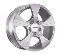 Carmani CA116516H450KS Bolt Circle 5.00 x 112.00 offset 50 Hub centraggio 57.10 design 11 Rush, Crystal Silver