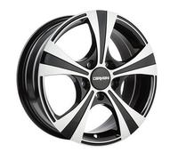 Carmani CA116516H549BP Bolt Circle 5.00 x 112.00 offset 49 Hub centraggio 66.60 design 11 Rush, nero lucido