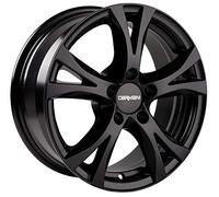 Carmani CA97517 F45BM Bolt Circle 5.00 x 108.00 offset 45 Hub centraggio 72.60 design 9 competizione, nero opaco