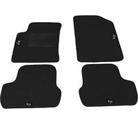 Carmats compatibili con tappetini DS3 dal 2010 al 2018 in moquette con battitacco in gomma 2 fermi di fissaggio anteriore sinistro