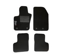 Carmats compatibili non originali tappetini 500x sport in moquette battitacco in gomma fermi di fissaggio